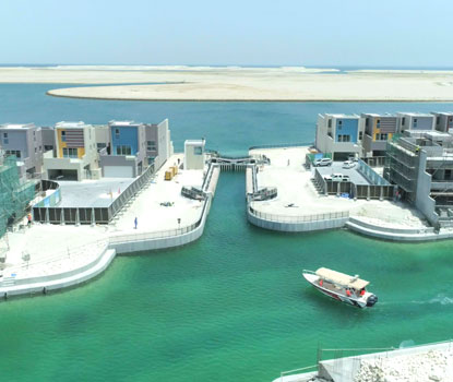 Diyar Al Muharraq Gears Up to Operate the Water Canals at Al Naseem Project